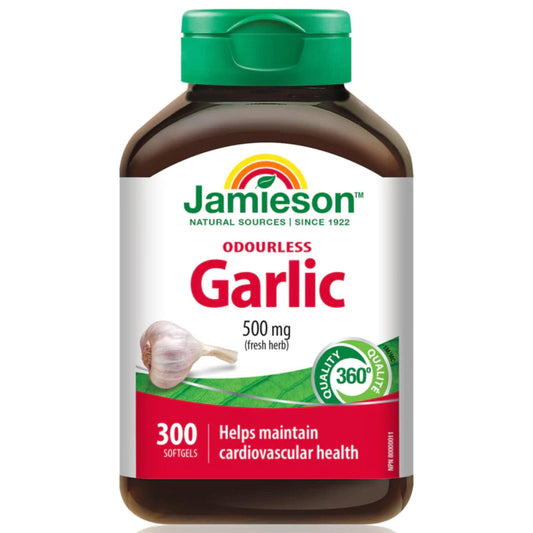 jamieson-odourless-garlic-300-softgels