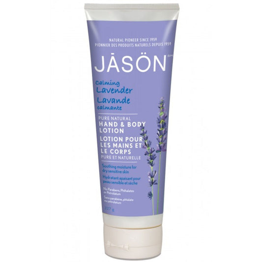 227g Calming Lavender // Jason Pure Natural Hand and Body Lotion, 227g // Calming Lavender