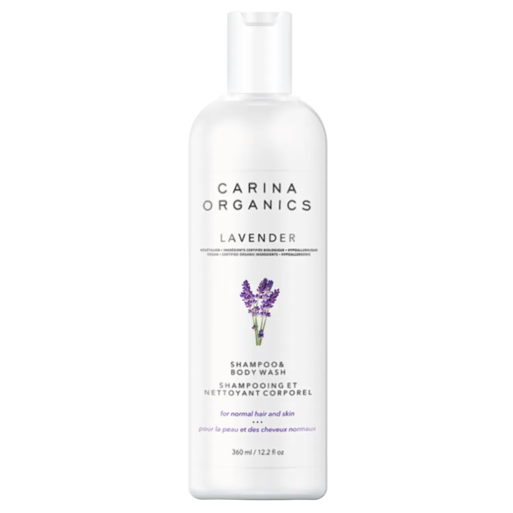 Carina Organics Shampoo & Body Wash Lavender