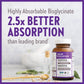 60 Tablets | New Chapter Magnesium and Ashwagandha Highly Absorbable Bisglycinate