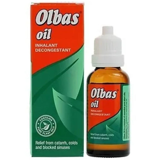 Olbas Oil Essential Oil (For Nasal Decongestion), Drops, 15ml