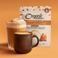 150g 5.3 oz | Organic Traditions Pumpkin Spice Latte Limited Edition 18 servings // Infographic