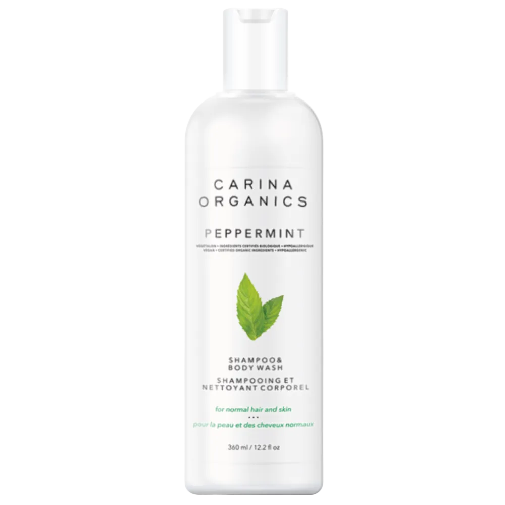 Carina Organics Shampoo & Body Wash Peppermint