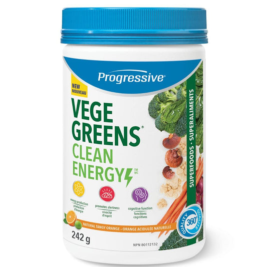 Progressive VegeGreens Clean Energy, Greens Plus Clean Energy Blend Powder