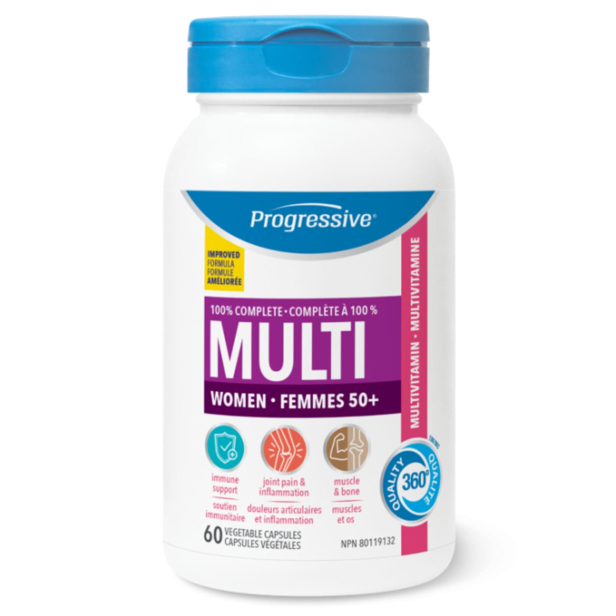 Progressive MultiVitamins For Women 50+ Vitamart.ca