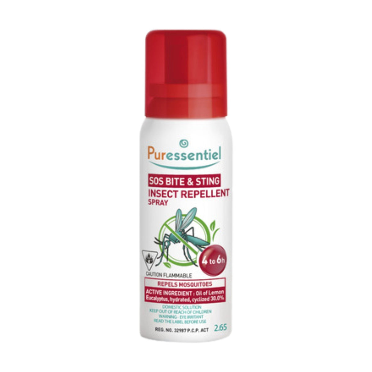 Puressentiel SOS Bite and Sting Mosquito Repellent Spray, 75ml