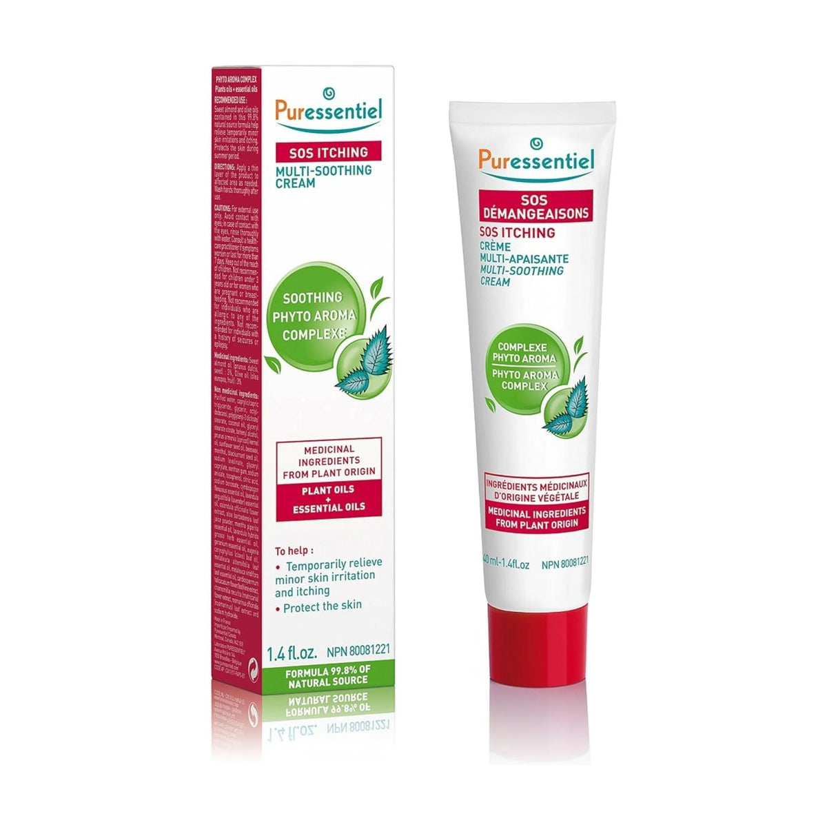 Puressentiel SOS Itching Multi-Soothing Cream, 40ml
