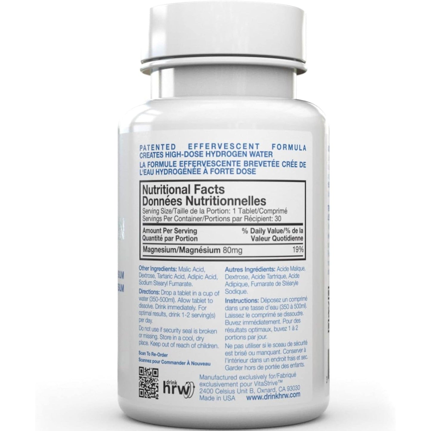 Unflavoured, 30 Tablets | Drink HRW Rejuvenation