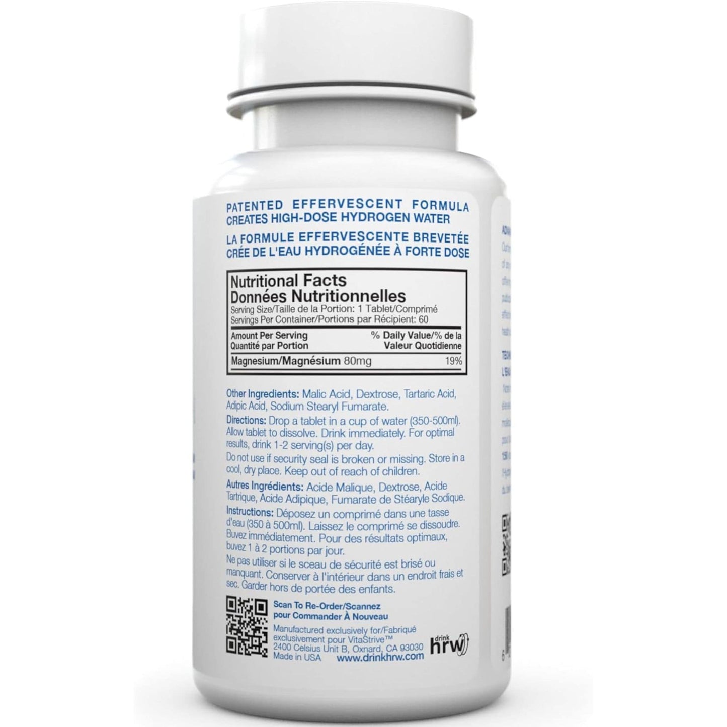 Unflavoured, 30 Tablets | Drink HRW Rejuvenation