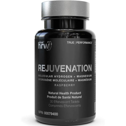 Drink HRW TRUE | PERFORMANCE Rejuvenation Sport, Advanced Molecular Hydrogen with Magnesium, 30-60 Tablets