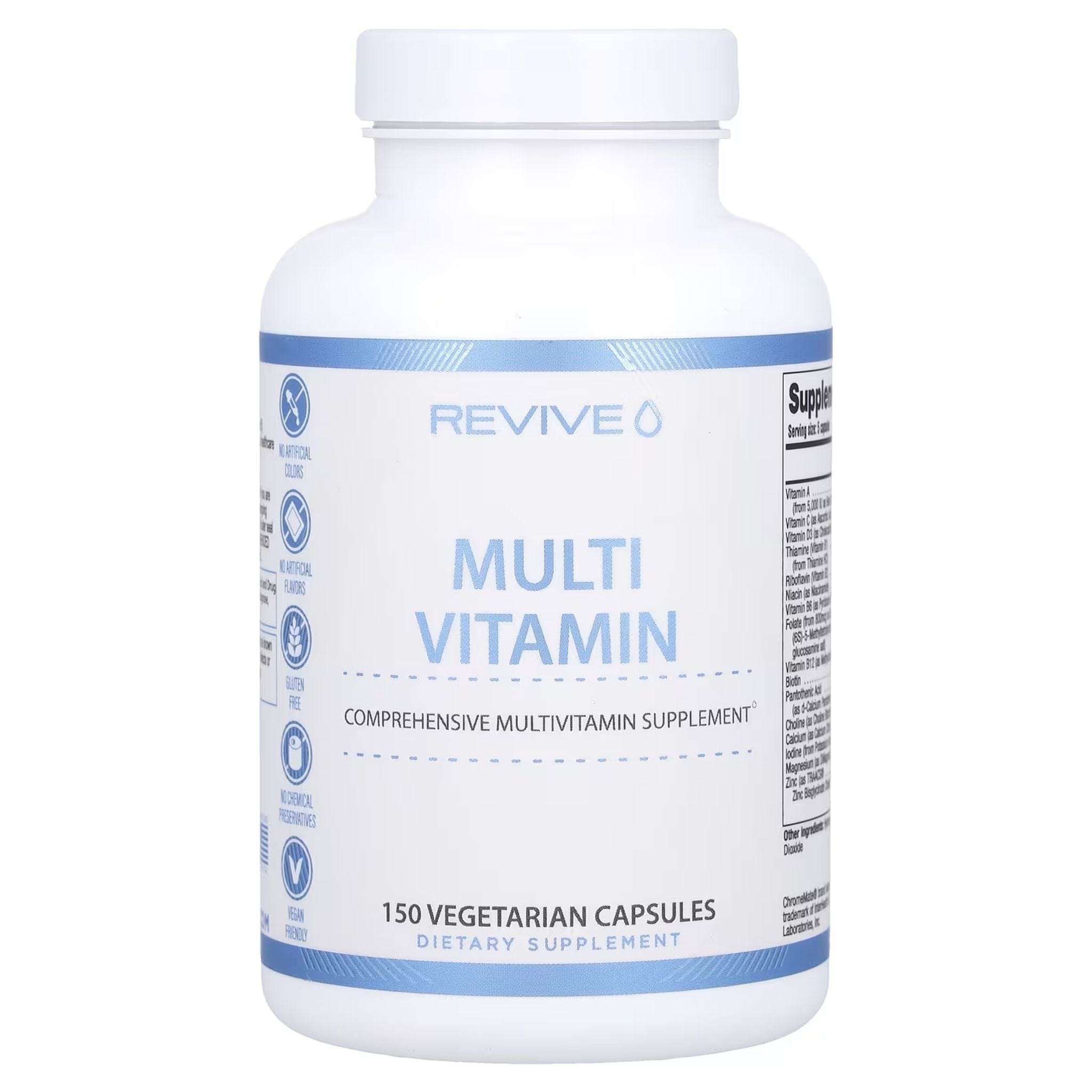 Revive Regular Revive Multi, 150 Vegetarian Capsules