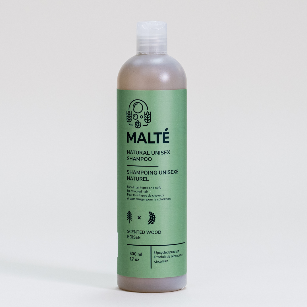 Malté Upcycled Shampoo, Pear & Citrus or Scented Wood, 500ml - Scented Wood