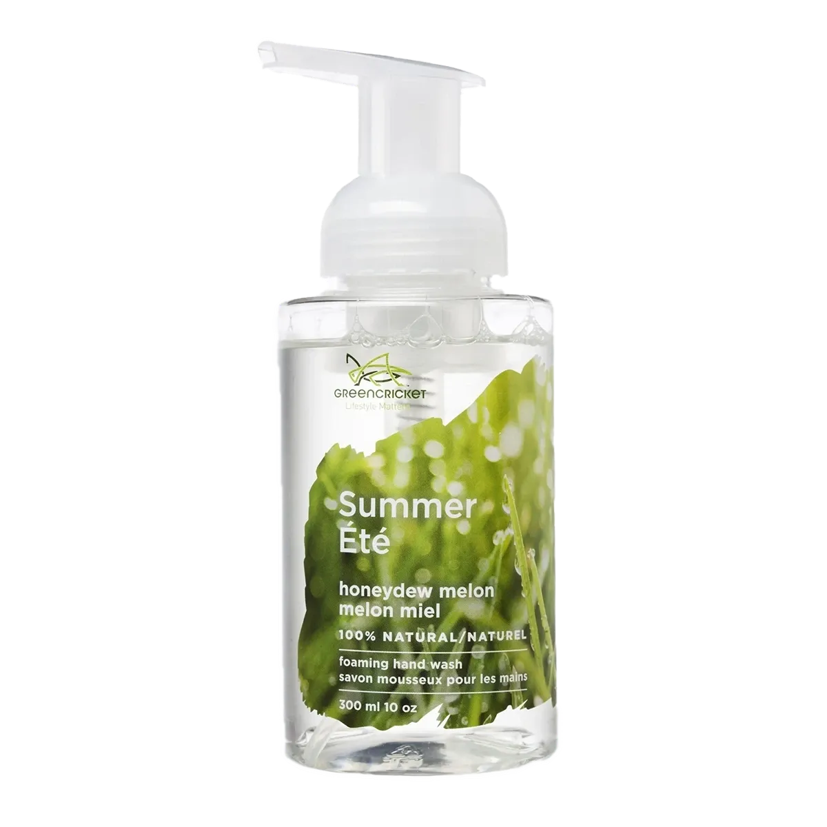 Green Cricket Foaming Hand Wash, Summer, 300ml Pump