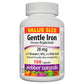 150 Capsules | Webber Naturals Gentle Iron Ferrous Bisglycinate