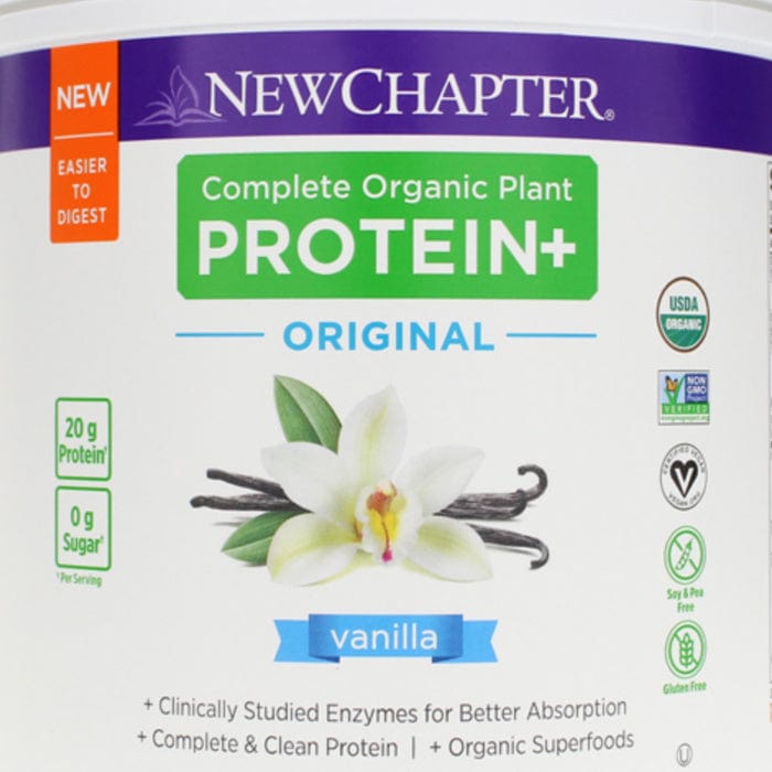 New Chapter Complete Organic Plant Protein (Gluten-Free and Non-GMO)