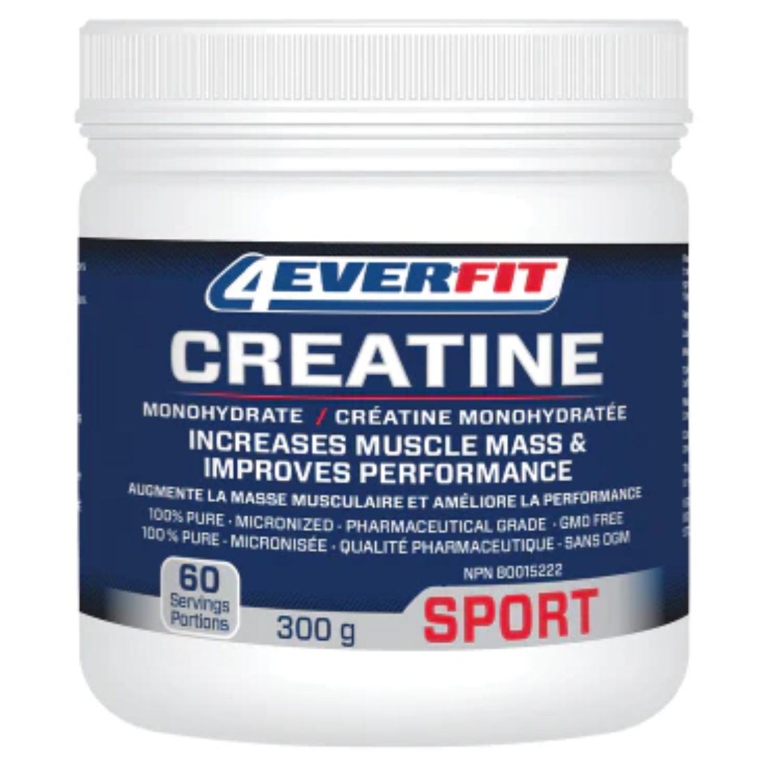 4Ever Fit Creatine Monohydrate, 100% Pure, 500g