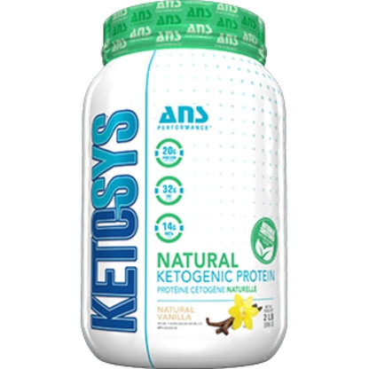 ANS Performance KETOSYS Natural Ketogenic Protein Powder, 2lb