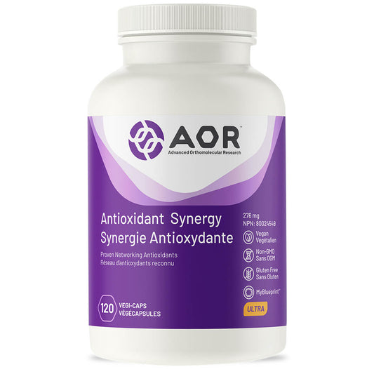 AOR Antioxidant Synergy, 276mg, 120 Vegi-Capsules