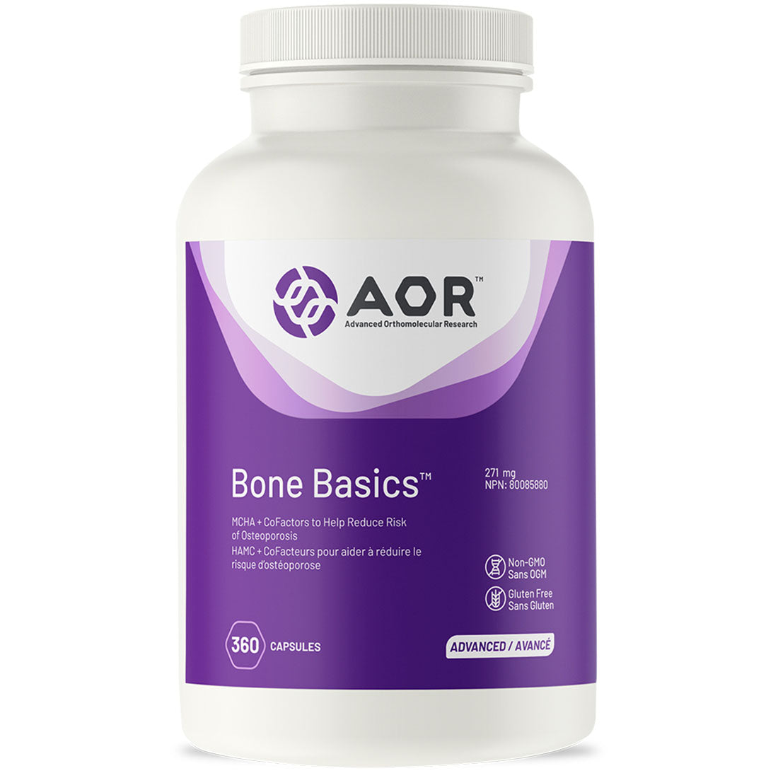 AOR Bone Basics 271mg, Osteoporosis Support