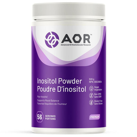 AOR Inositol Powder (Myo-Inositol) Supports Mood Balance, 500g