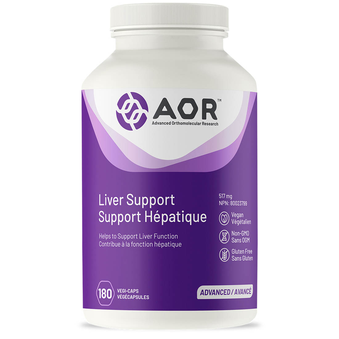 AOR Liver Support, 517mg
