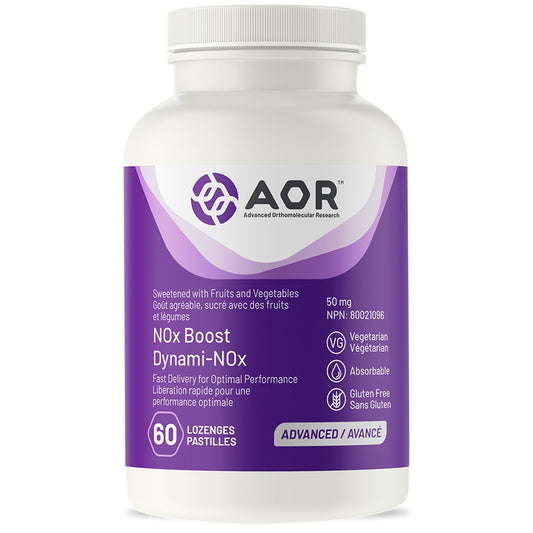 AOR NOX Boost (Red Beetroot, Red Raspberry, Blueberry), 60 Lozenges
