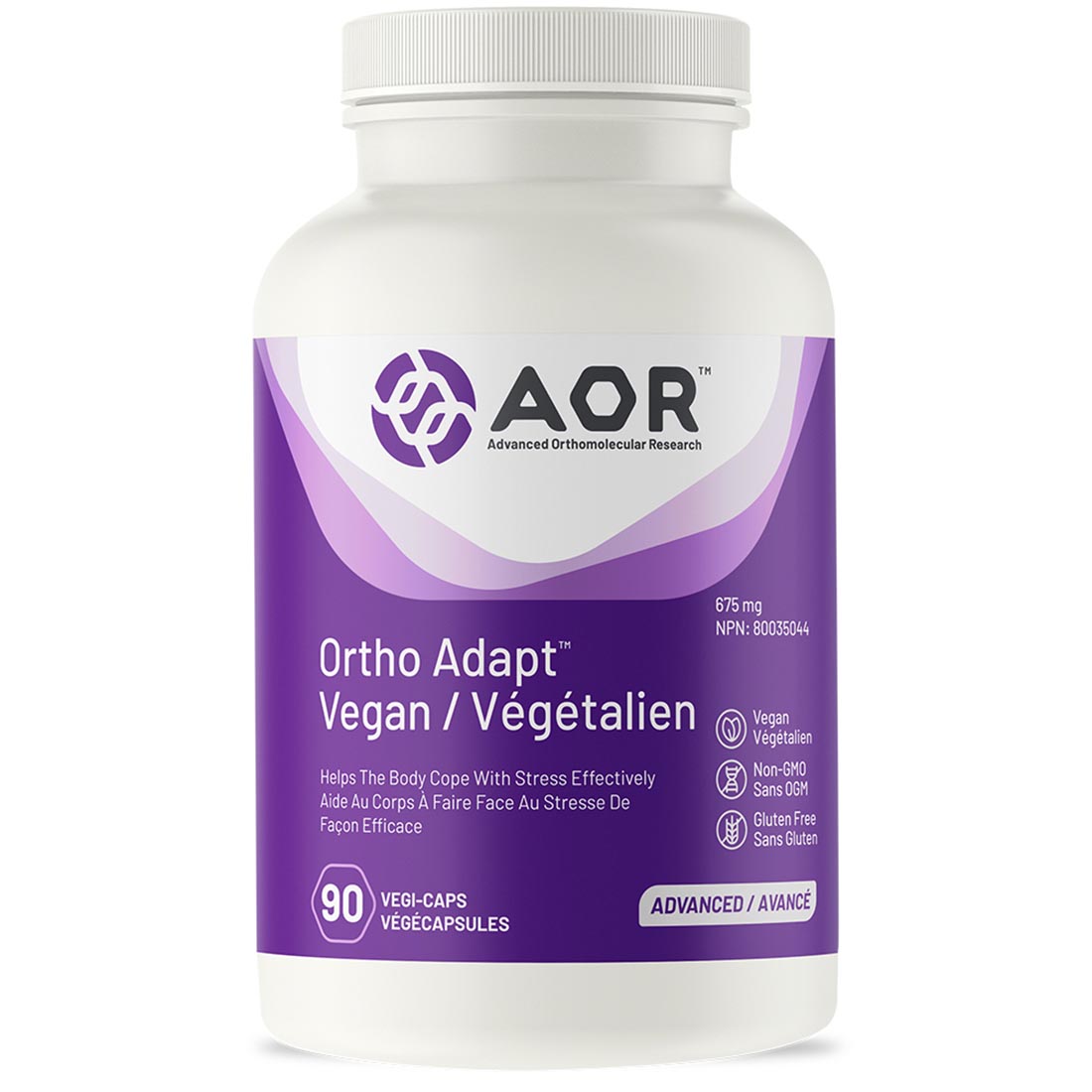 AOR Ortho Adapt Vegan 717mg, 90 Vegi-Capsules