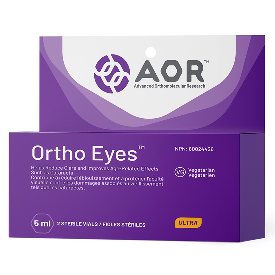 AOR Ortho Eyes, 2 Sterile 5ml Vials