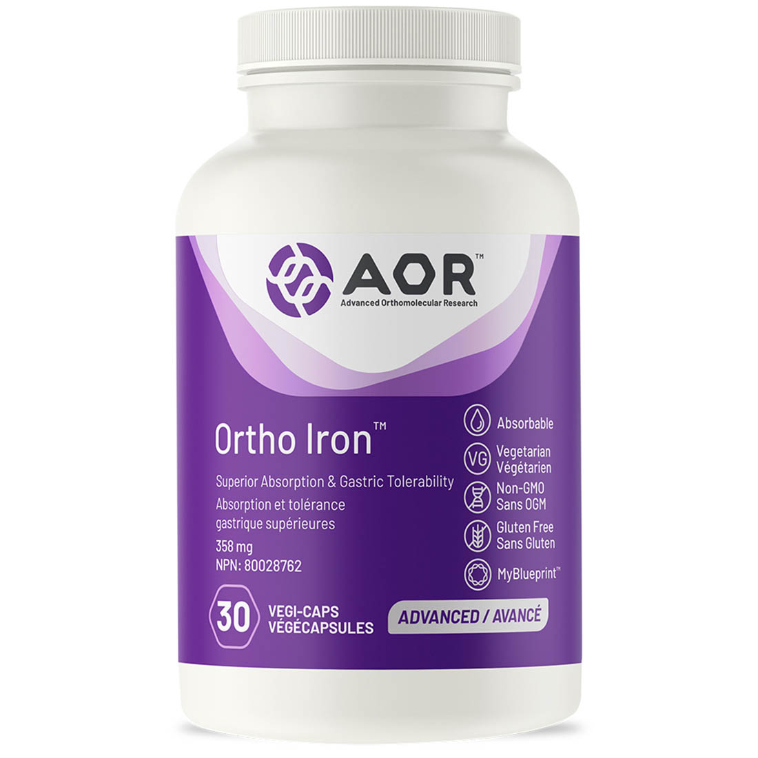 AOR Ortho Iron, 358mg