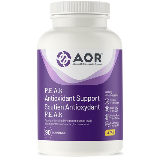 AOR P.E.A.k Antioxidant Support, 90 Capsules