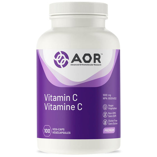 AOR Vitamin C 1000mg Capsules, Potent Antioxidant