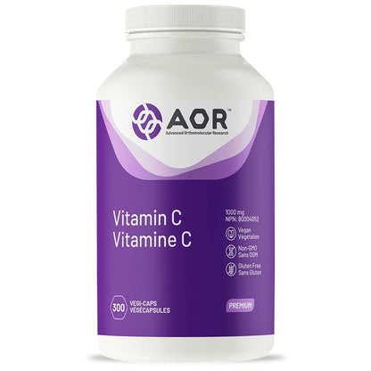 AOR Vitamin C 1000mg Capsules, Potent Antioxidant