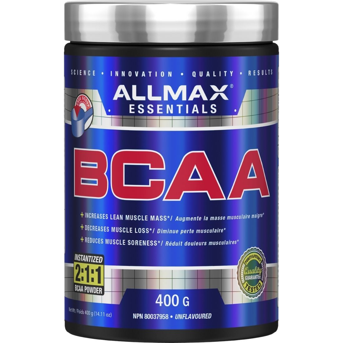 Allmax BCAA Powder, 400g