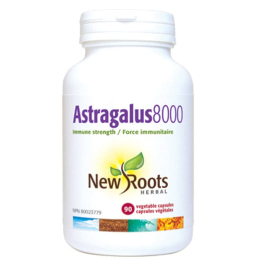 New Roots Astragalus 8000 Immune Strength 500mg, 90 Capsules
