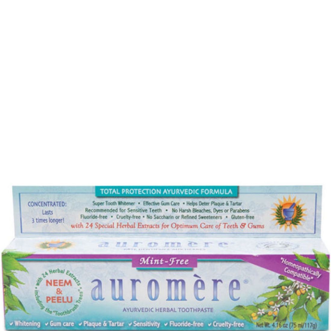 Auromere Ayurvedic Toothpaste, 75ml