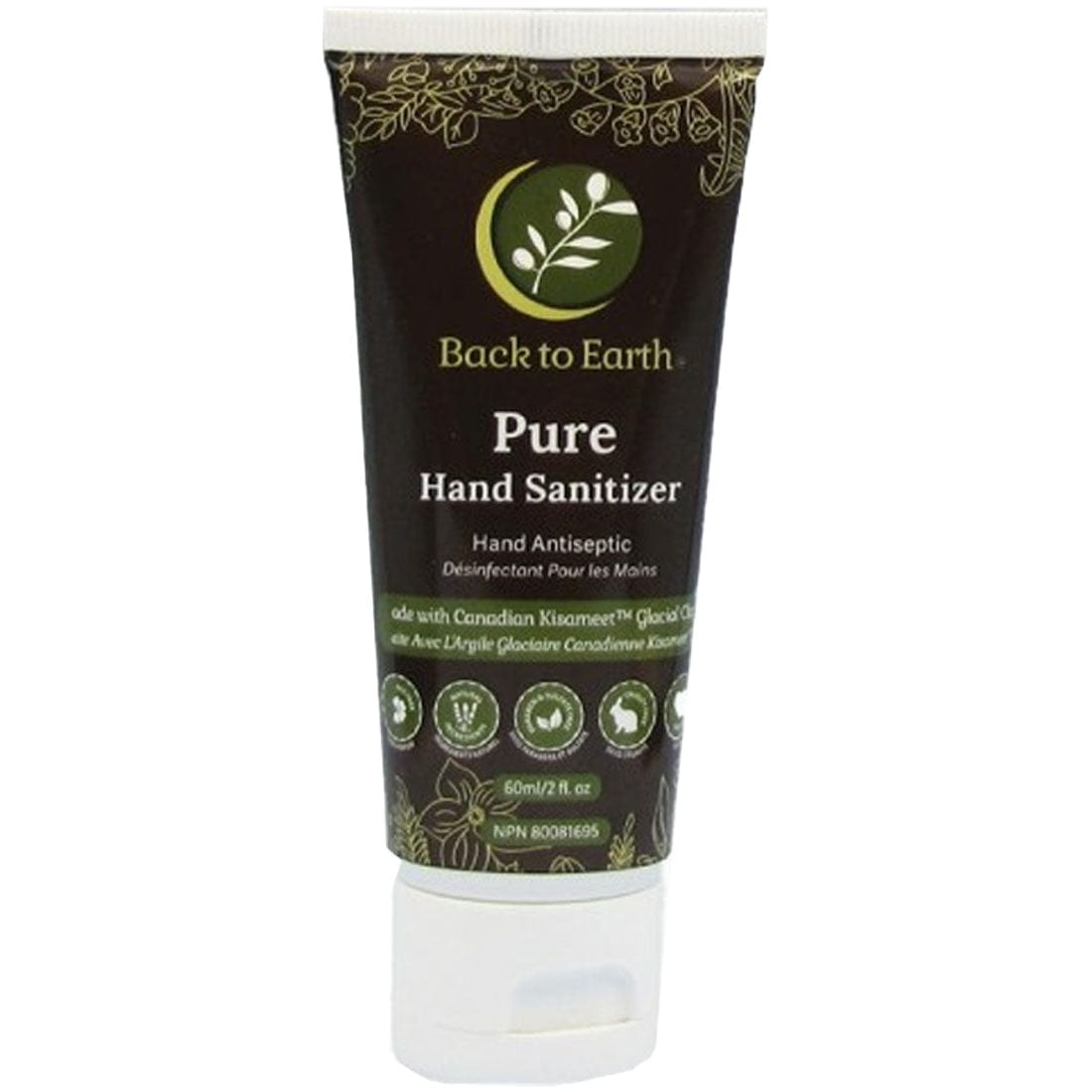 Back To Earth Pure Hand Sanitizer, 60ml, Clearance 80% Off, Final Sale