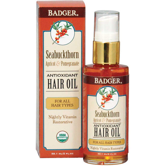 Badger Hair Oil (Seabuckthorn), 59ml