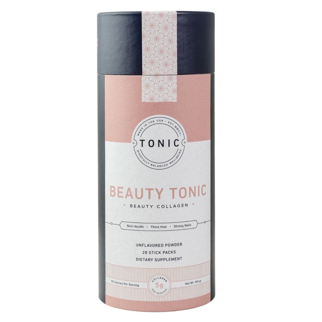 Tonic Products Beauty Tonic Beauty Collagen, 20 Stick Packs (5 grams each)
