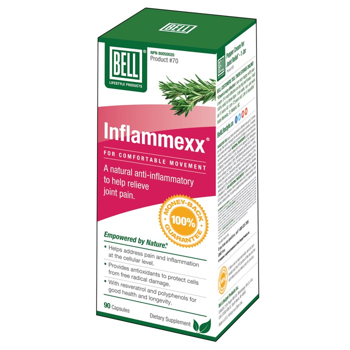 Bell Inflammexx For All Aches and Pains (#70), 90 Capsules