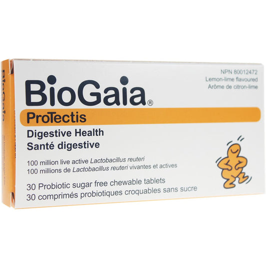 BioGaia Protectis Probiotic Tablets, 30 Chewable Tablets
