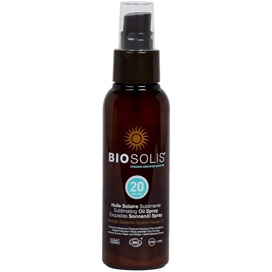 Biosolis Sublimating Sun Oil SPF 20 (Pampering & pleasant UV protection), 100ml (NEW!)