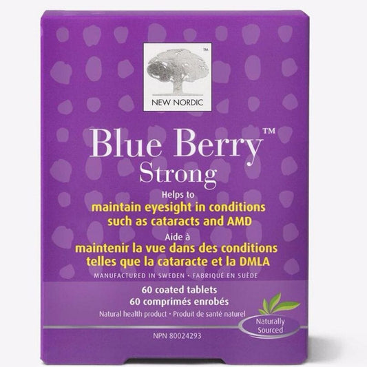 New Nordic Blue Berry Strong, Coated Tablets