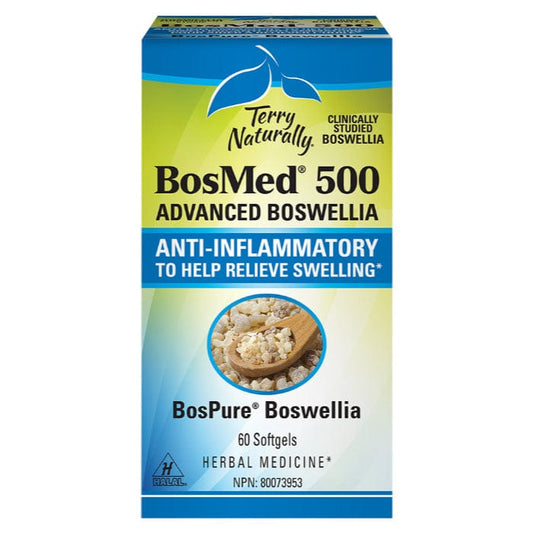 Terry Naturally Bosmed 500 Advanced Boswellia 500mg, 60 Softgels