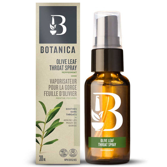 Botanica Olive Leaf Throat Spray, 30ml