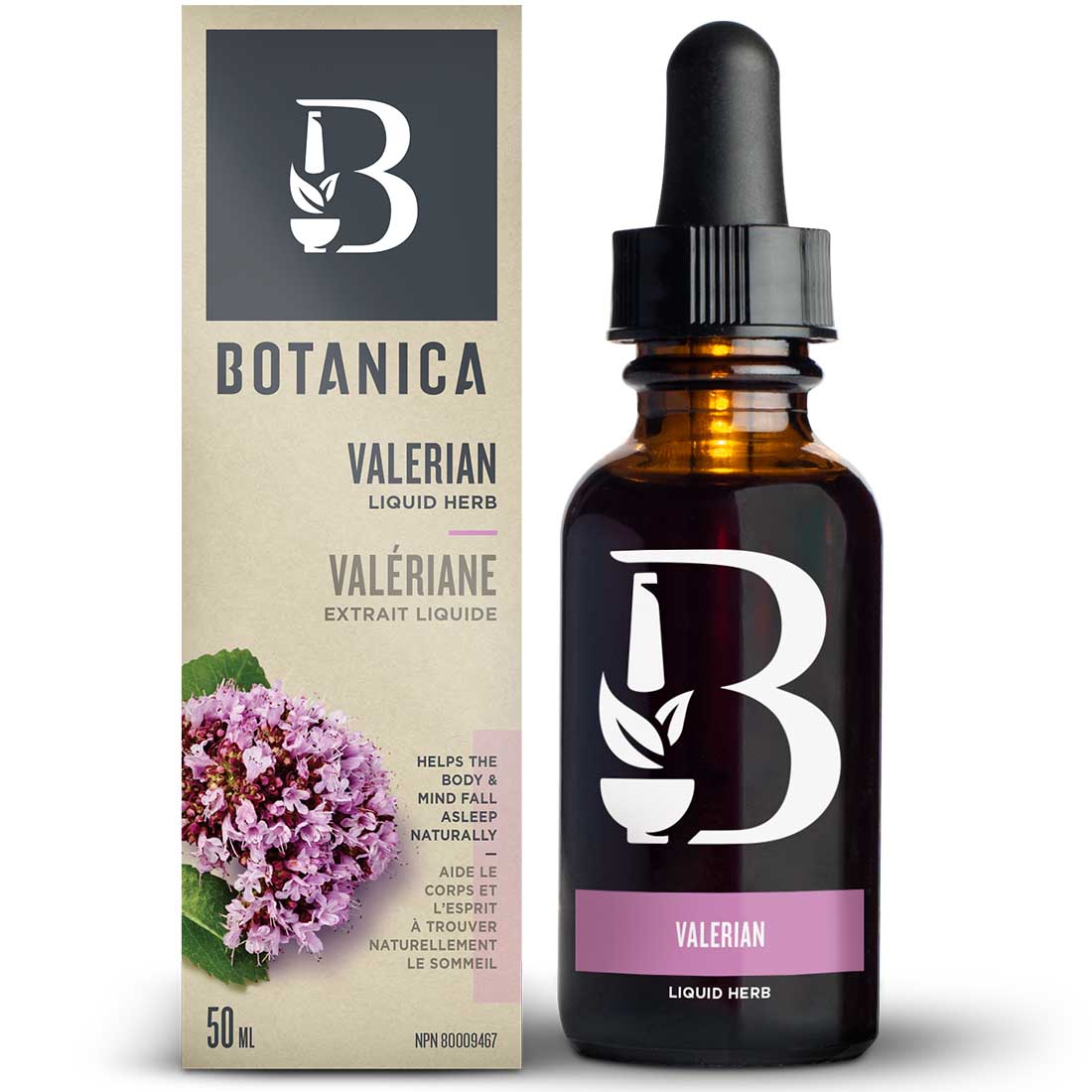 Botanica Valerian Liquid Herb (Aids Natural Sleep), 50ml