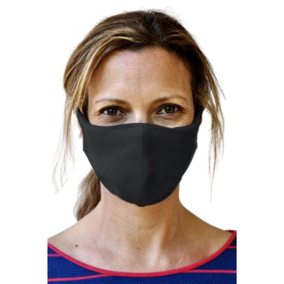 BraveFace Organic Reusable Face Mask Double Layer (Cotton) Domestic SKEENA, ADULT SIZE, Clearance 50% Off, Final Sale