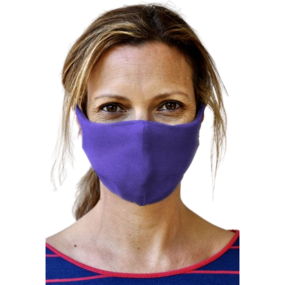BraveFace Organic Reusable Face Mask Double Layer (Cotton) Domestic SKEENA, ADULT SIZE, Clearance 50% Off, Final Sale