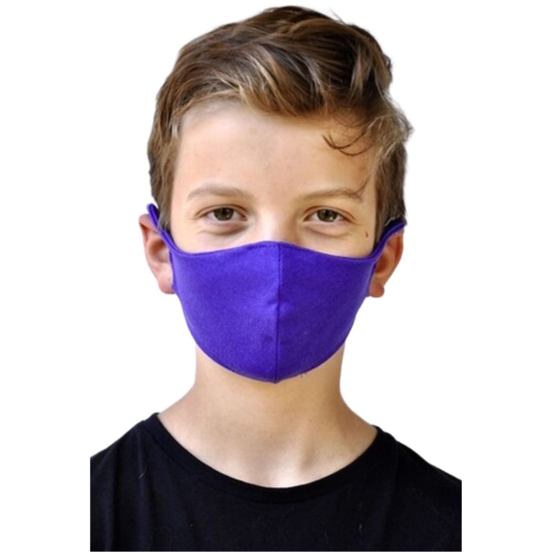 BraveFace Organic Reusable Face Mask Double Layer (Cotton) Domestic SKEENA, KIDS SIZE, Clearance 50% Off, Final Sale