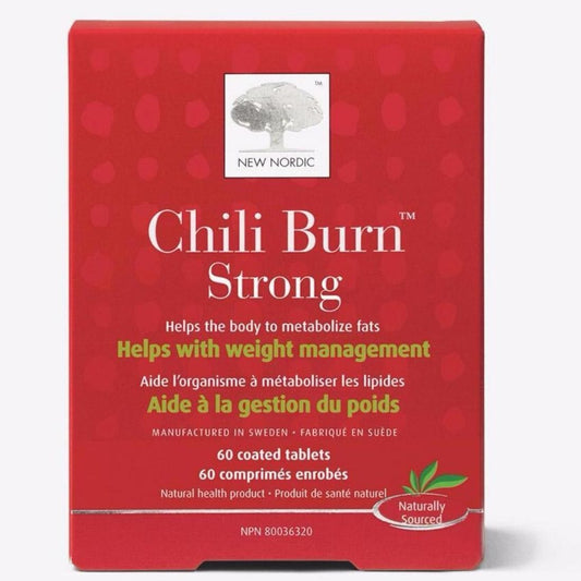 New Nordic Chili Burn Strong, 60 Tablets