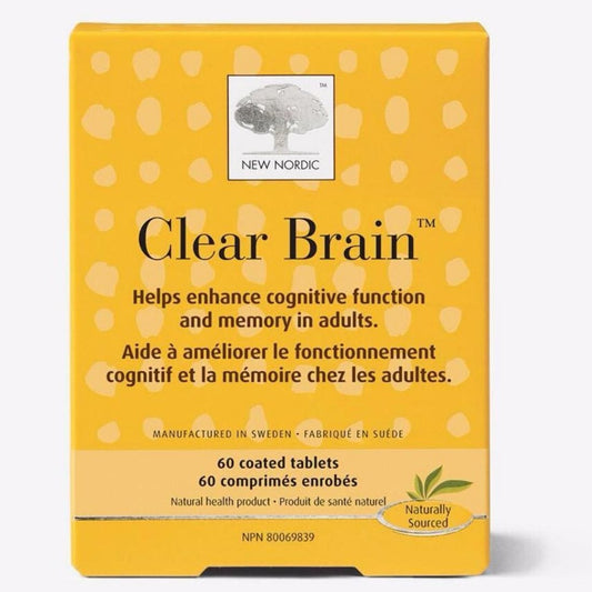 New Nordic Clear Brain, 60 Coated Tablets